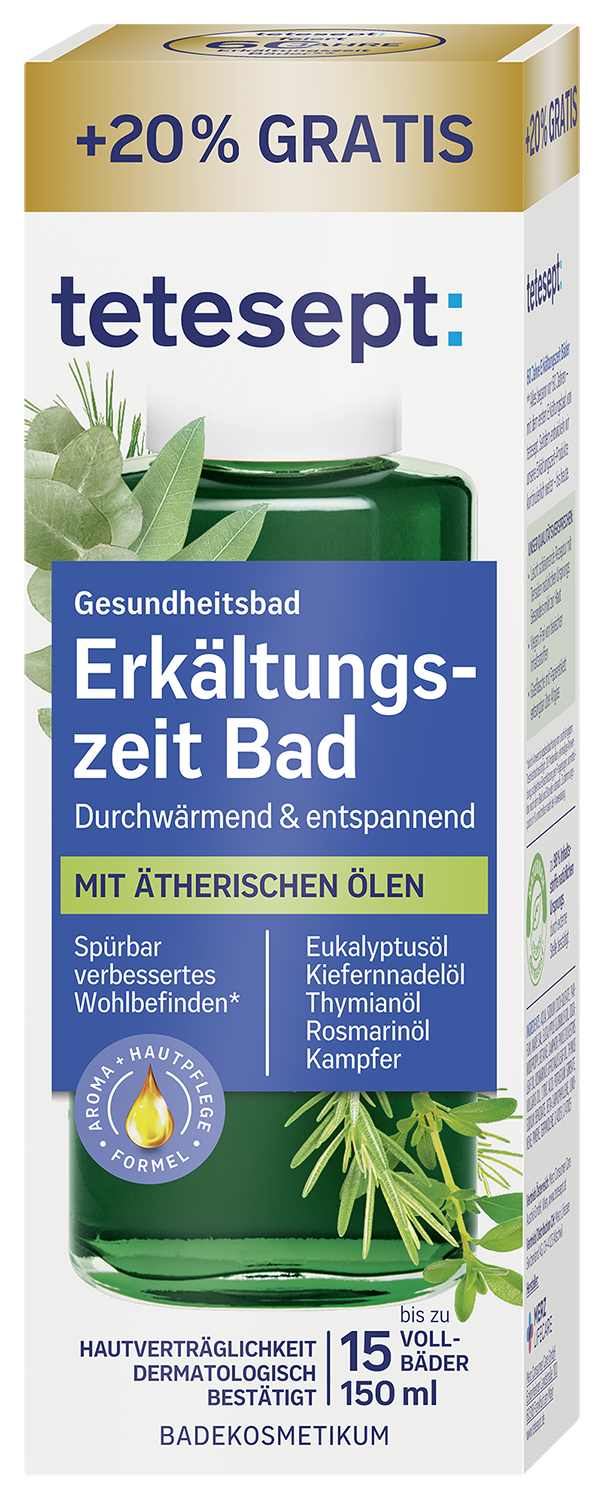 Badekonzentrat Erkältungszeit