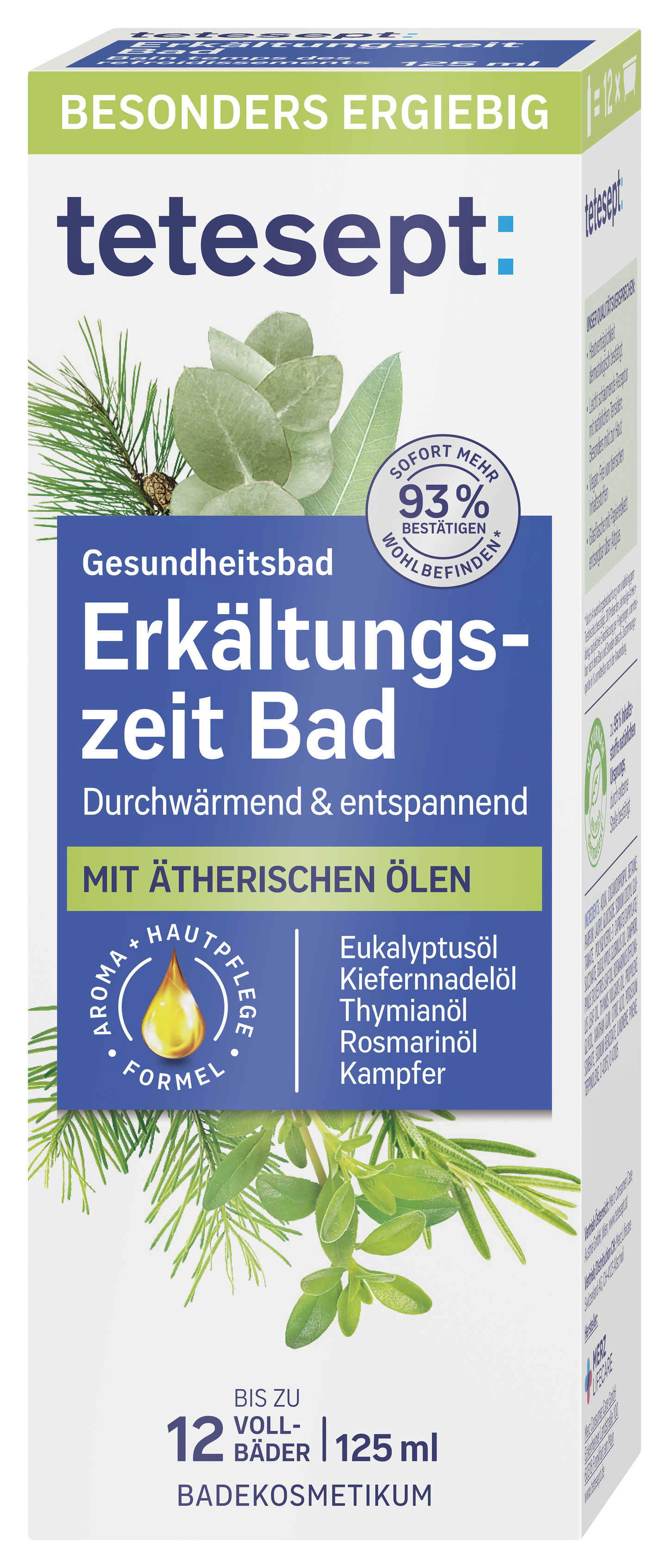 Badekonzentrat Erkältungszeit Bad 125 ml