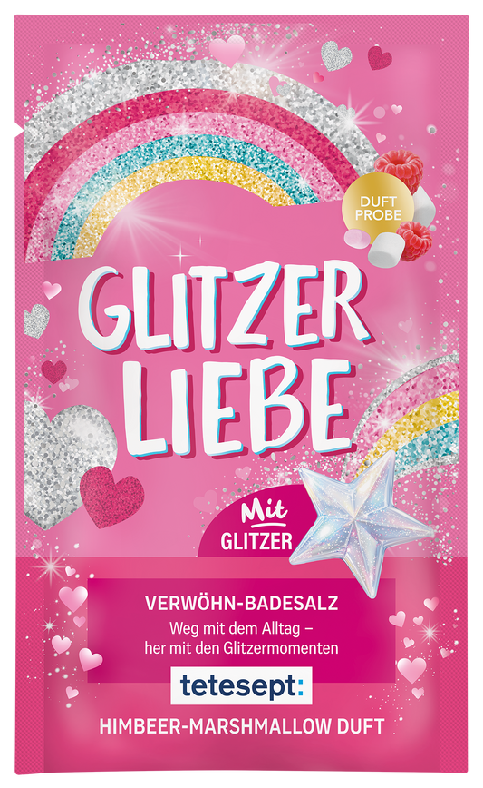 Badesalz Glitzerliebe