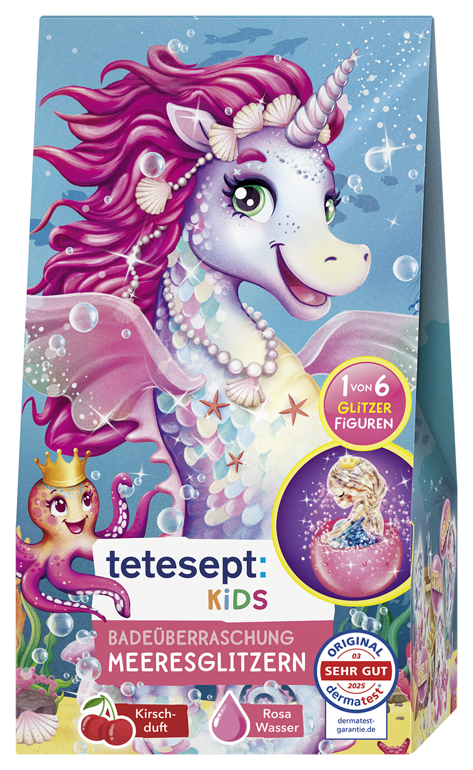 Badeüberraschung Meeresglitzern