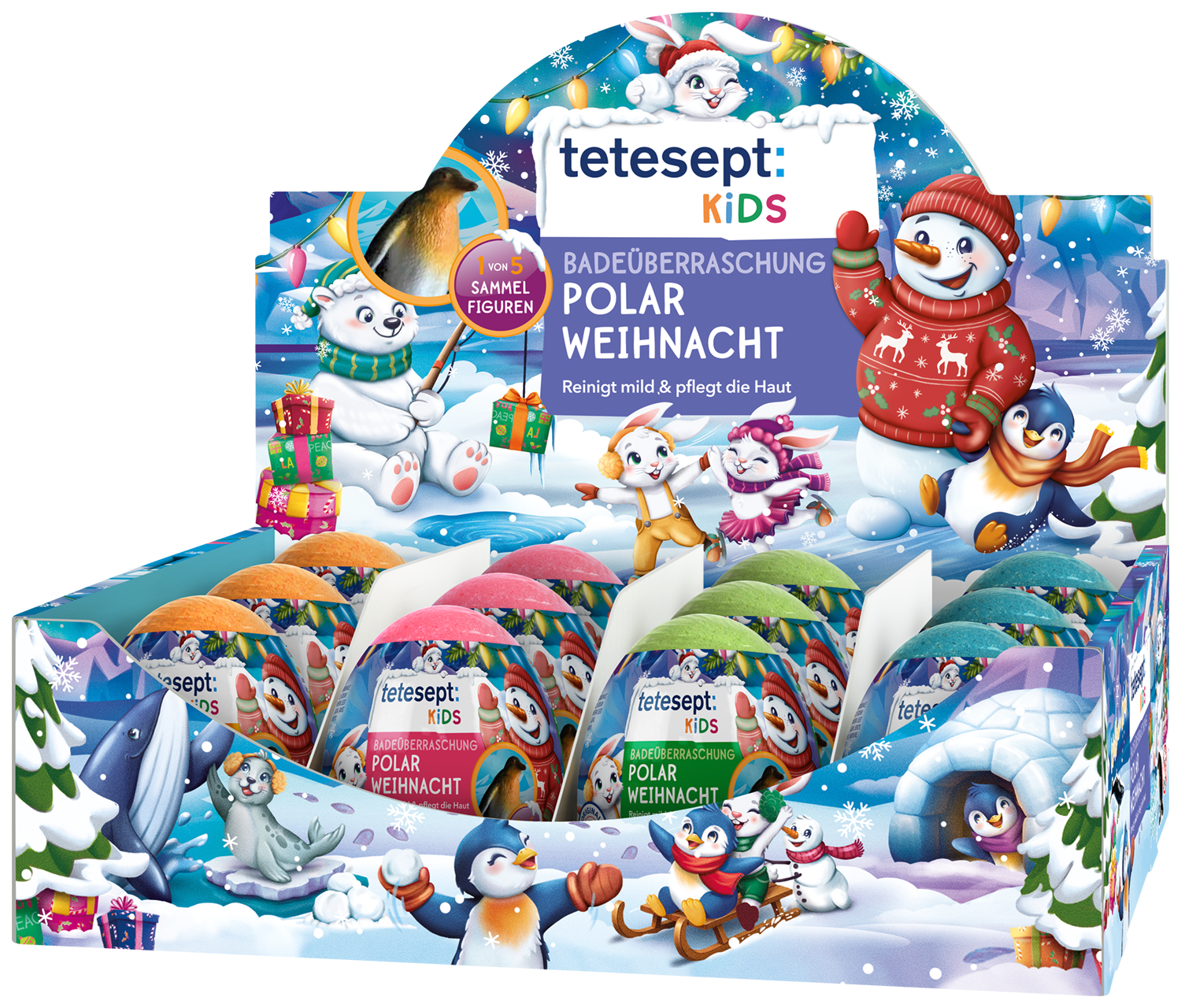 Badeüberraschung Polar Weihnacht