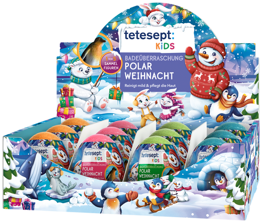 Badeüberraschung Polar Weihnacht