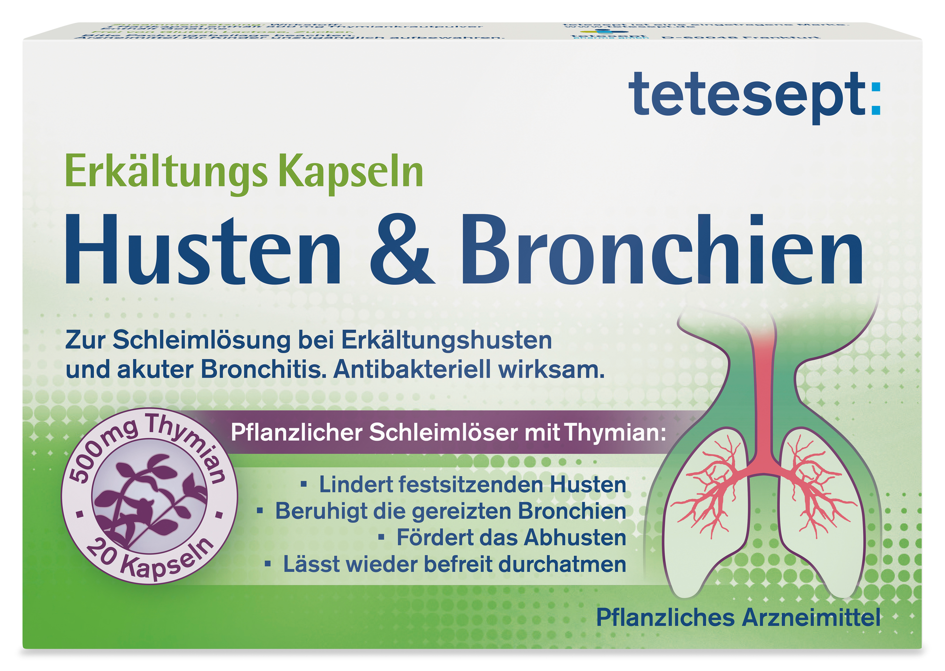 Erkältungs Kapseln Husten & Bronchien