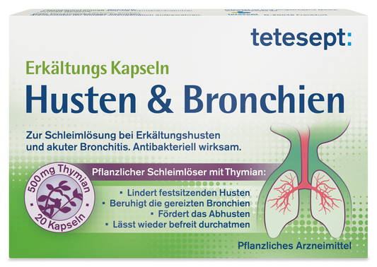 Erkältungs Kapseln Husten & Bronchien