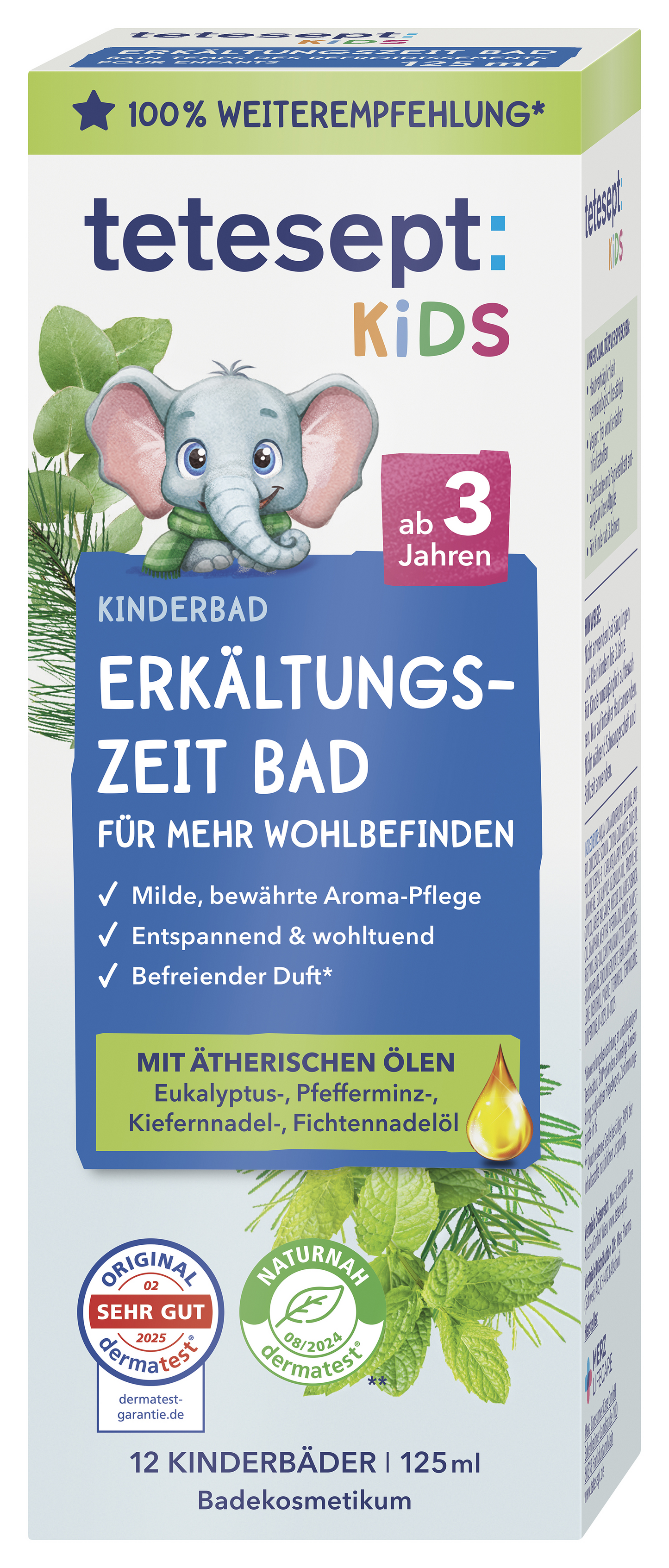 Kinderbad Erkältungszeit Bad