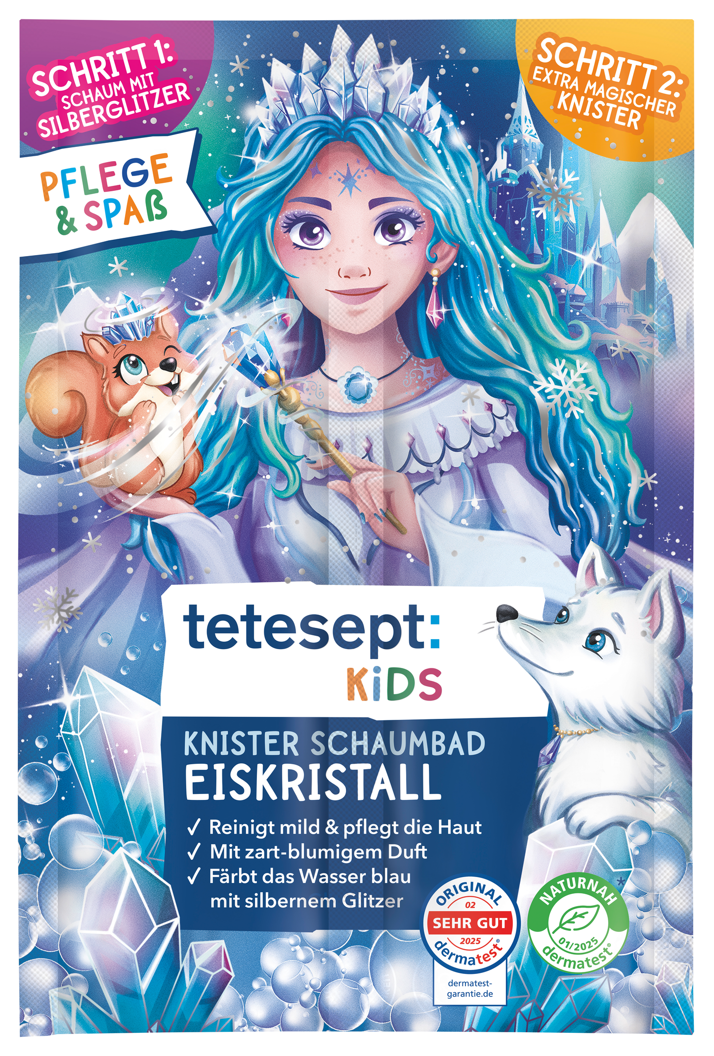 Knister Schaumbad Eiskristall