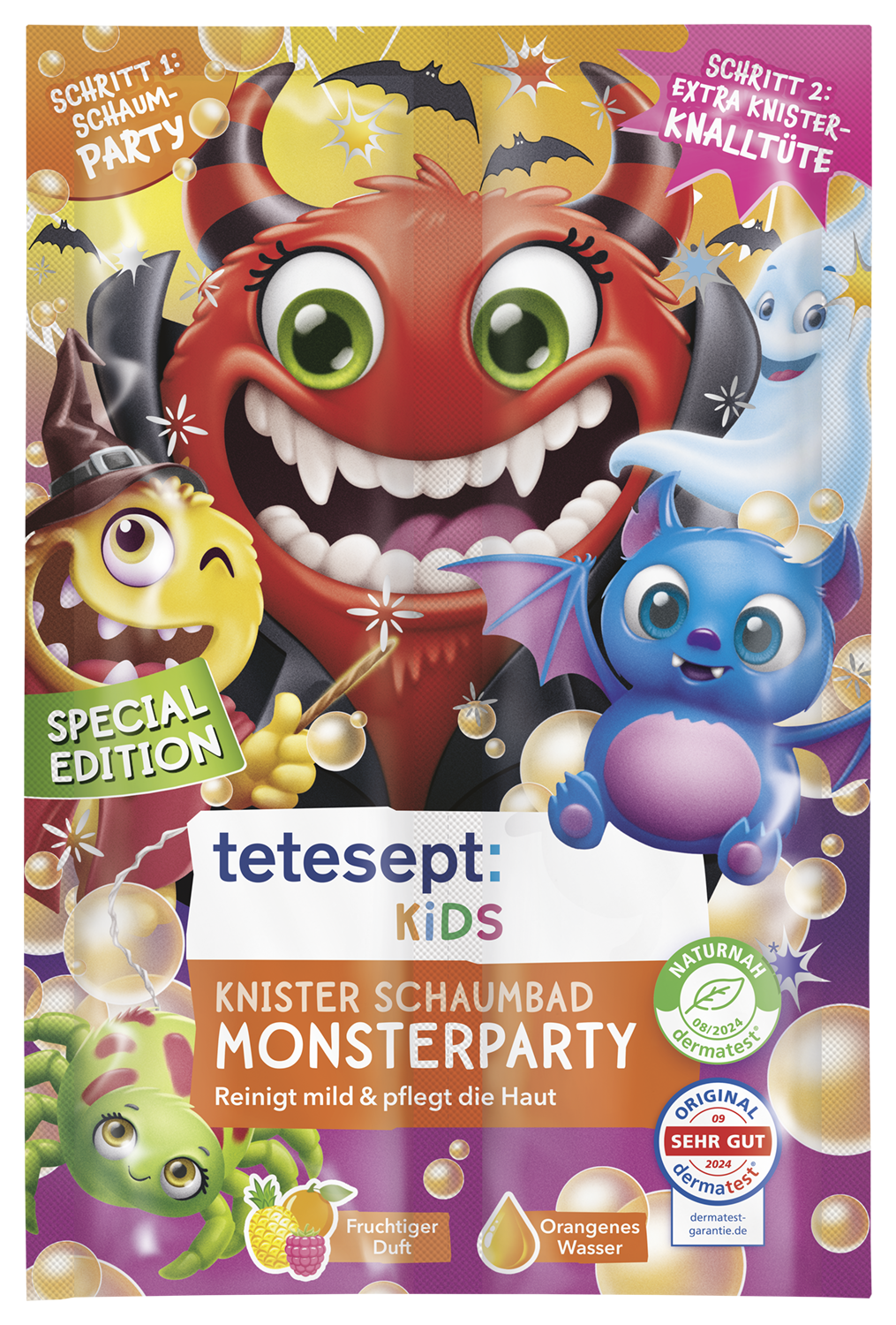 Knister Schaumbad Monsterparty
