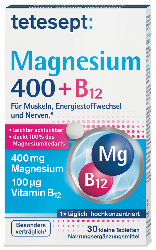 Magnesium 400 + B12