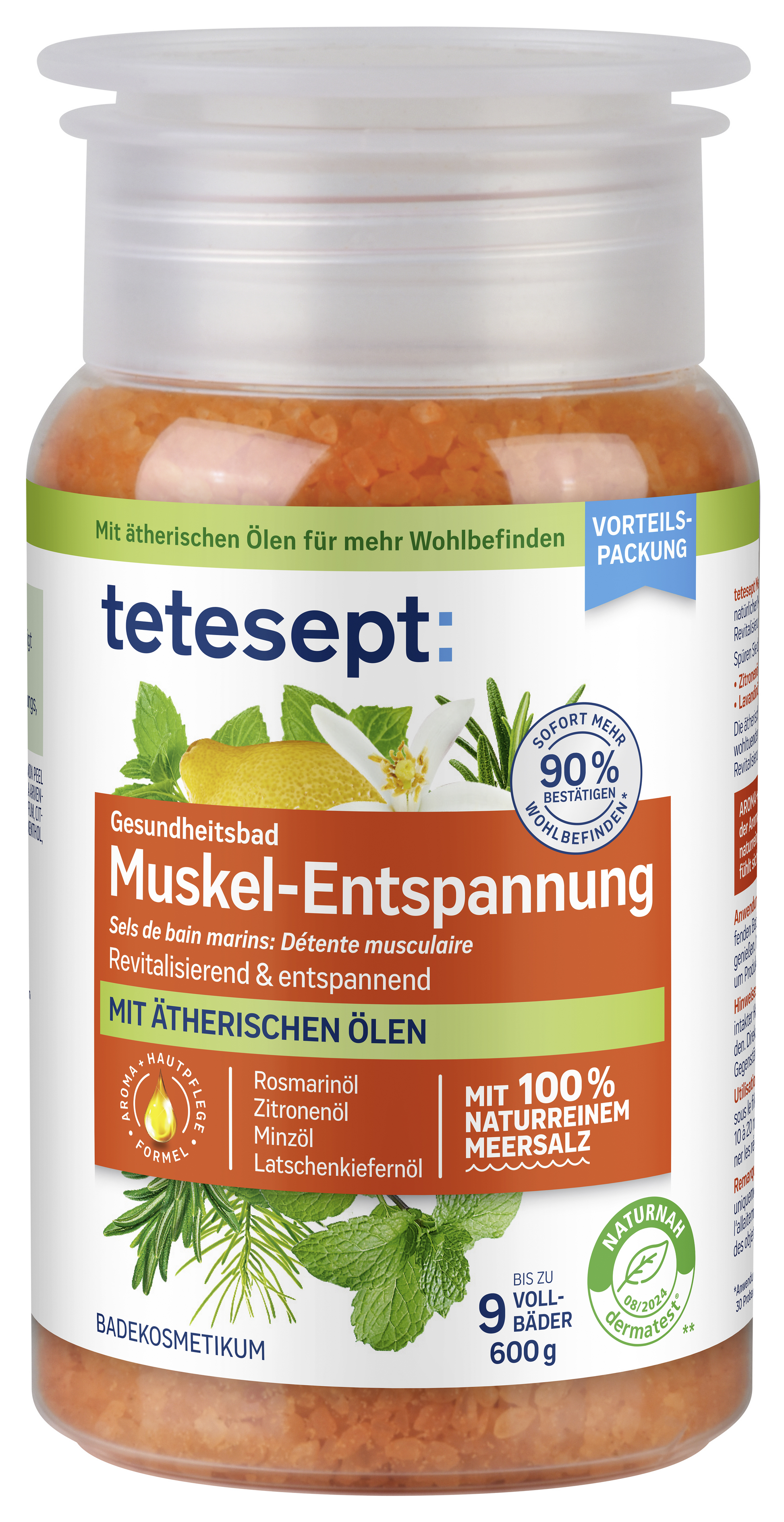 Meersalz Muskel-Entspannung 600g