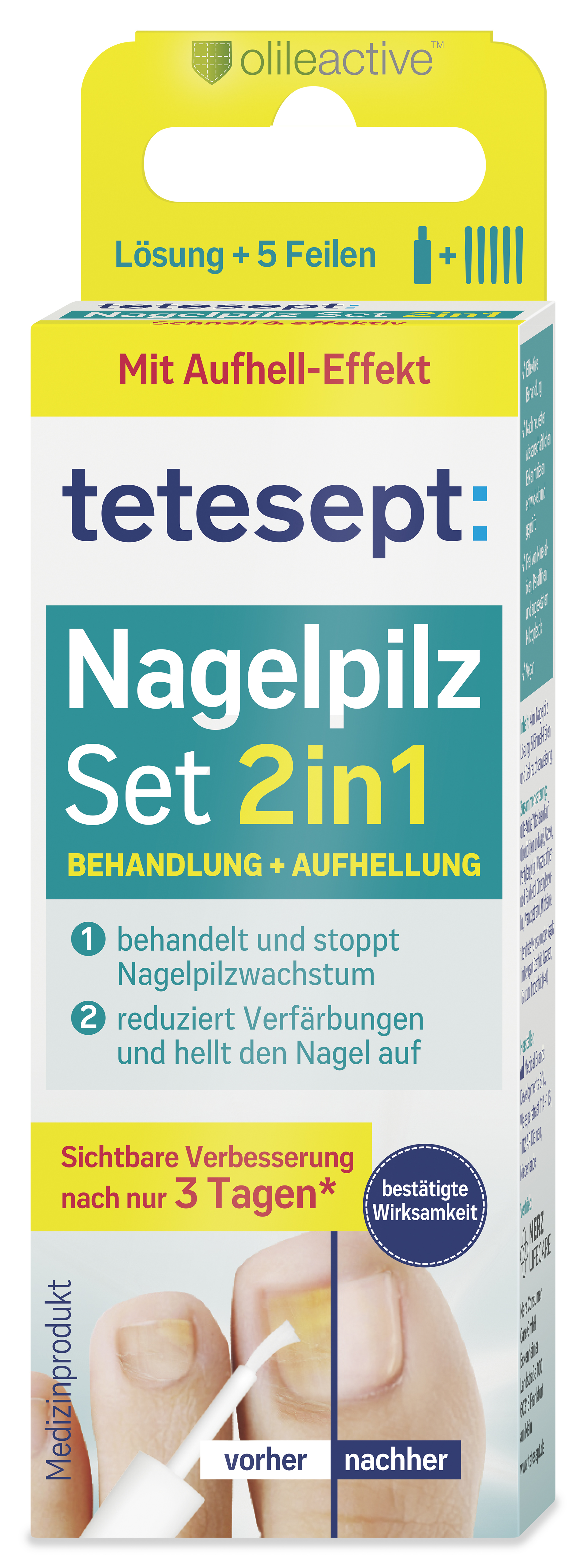 Nagelpilz Set 2in1