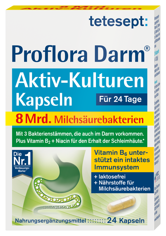 Proflora Darm®Aktiv-Kulturen Kapseln
