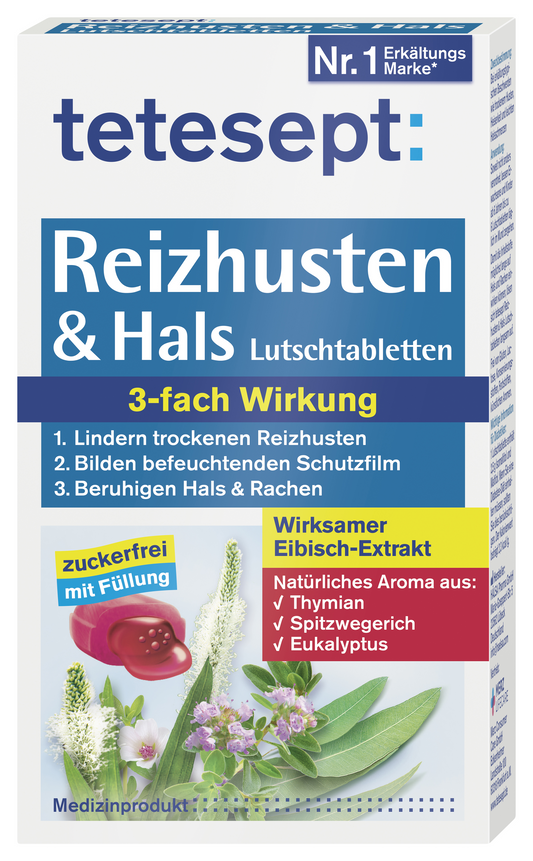 Reizhusten & Hals Lutschtabletten