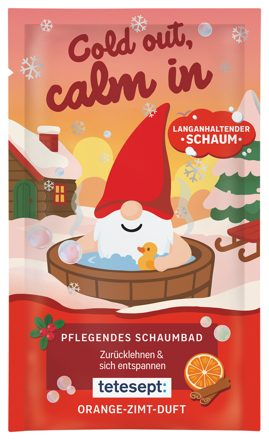 Schaumbad Cold out calm in