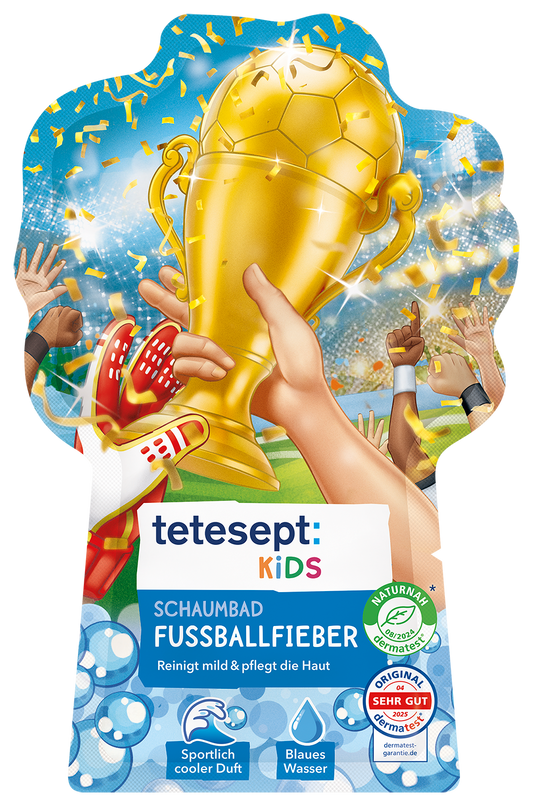 Schaumbad Fußballfieber