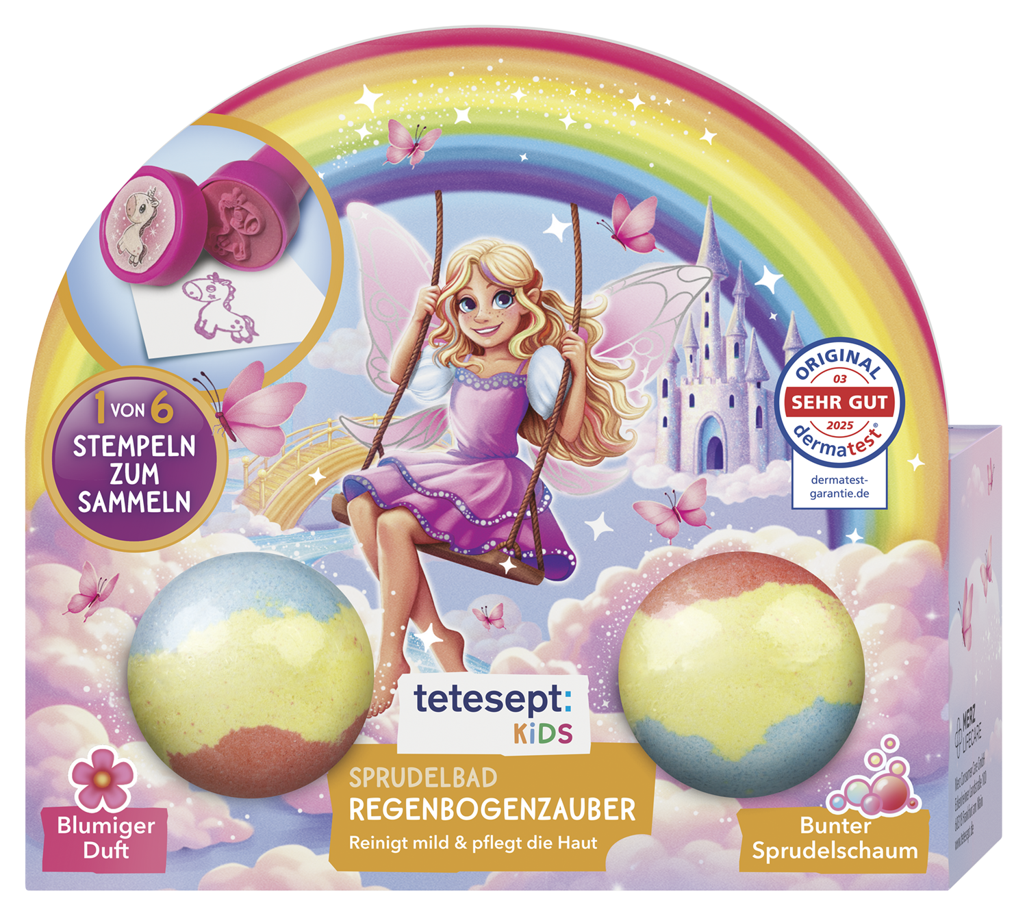 Sprudelbad Regenbogenzauber