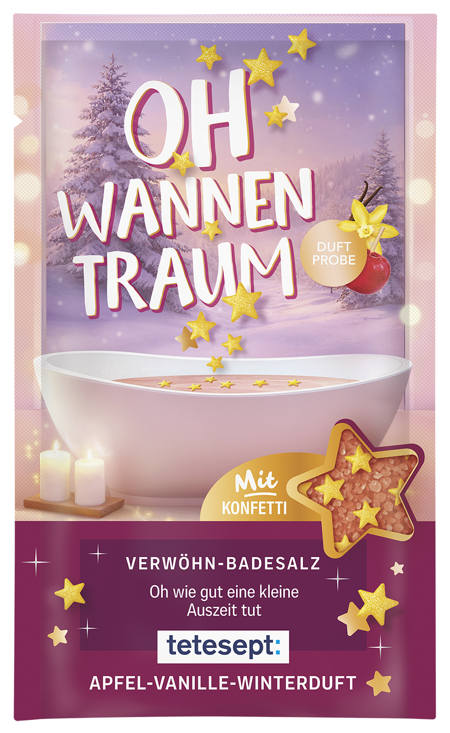Verwöhn-Badesalz Oh Wannentraum