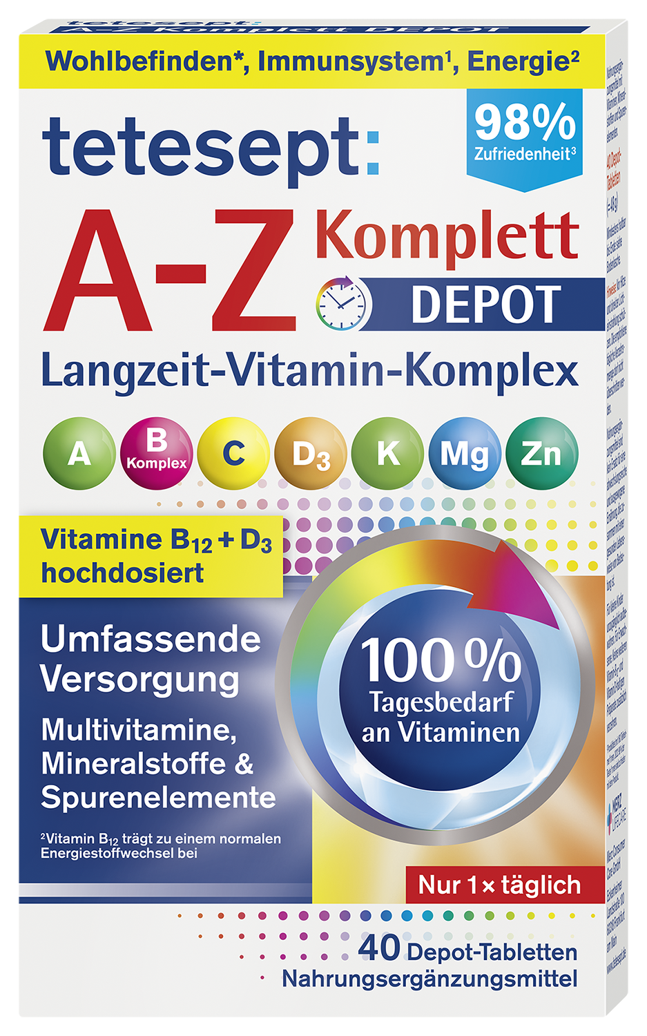 Vitamin A-Z Komplett Depot