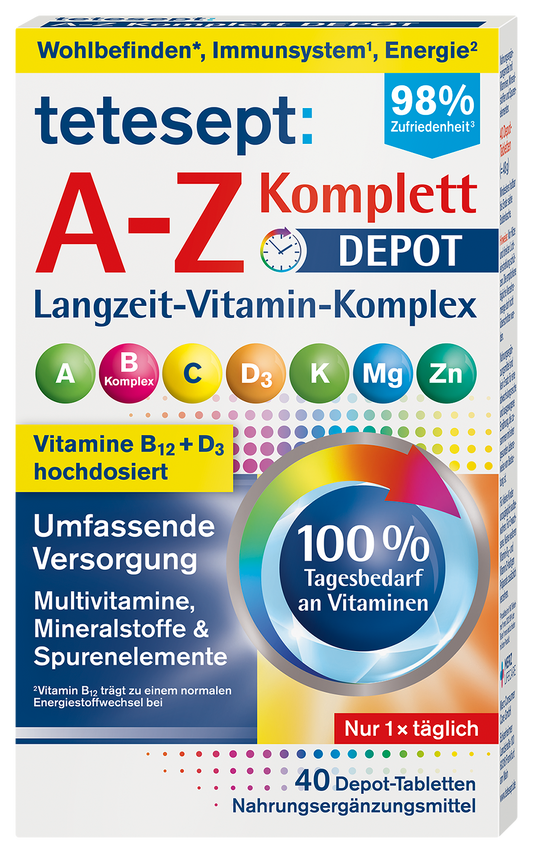 Vitamin A-Z Komplett Depot