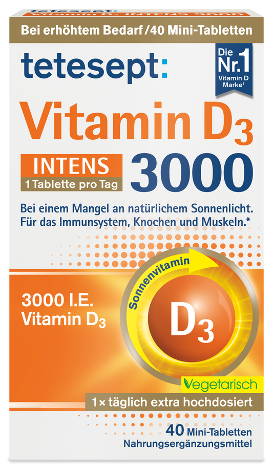 Vitamin D3 3000 Intens