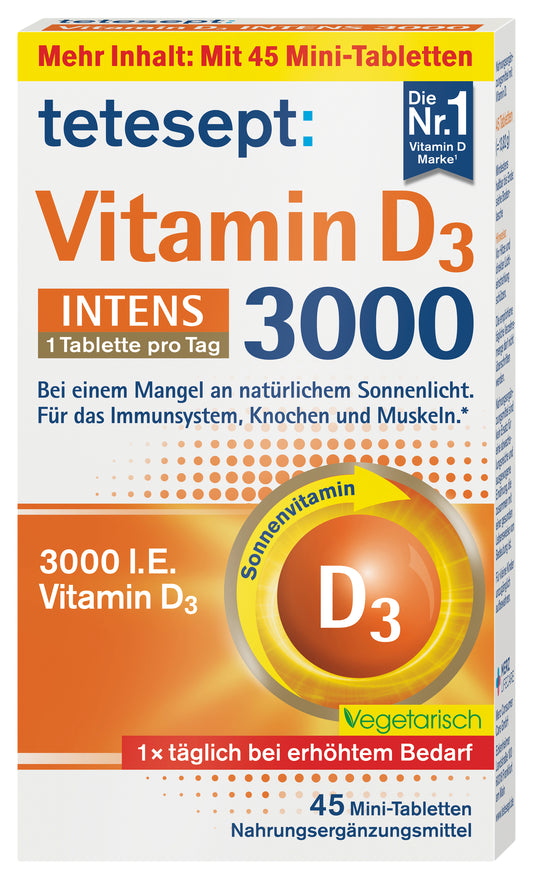 Vitamin D3 3000 Intens