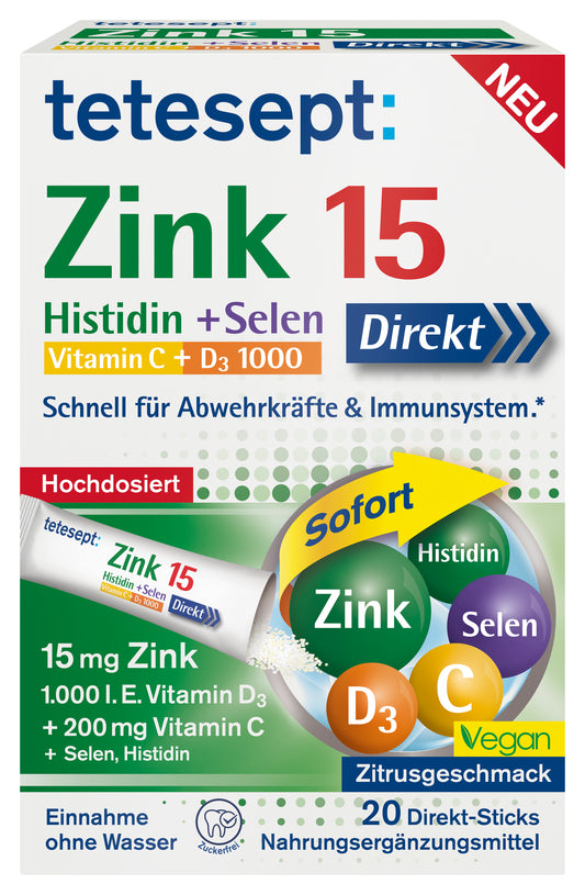Zink 15 Direkt Sticks