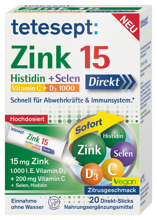 Zink 15 Direkt Sticks