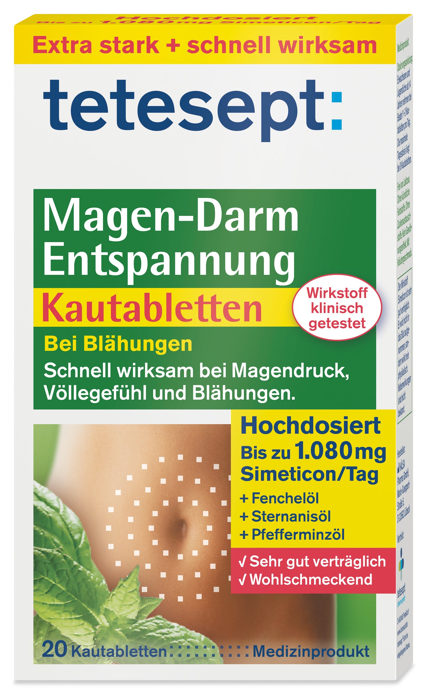 Magen-Darm Entspannung Kautabletten