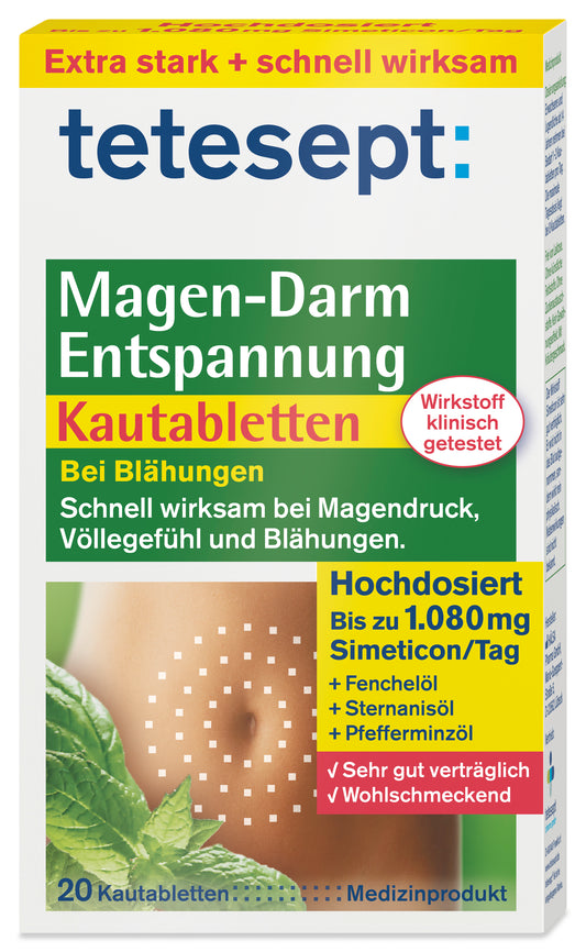 Magen-Darm Entspannung Kautabletten