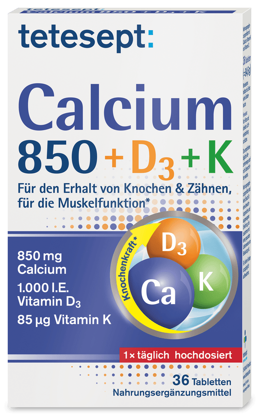 Calcium 850 + D3 + K