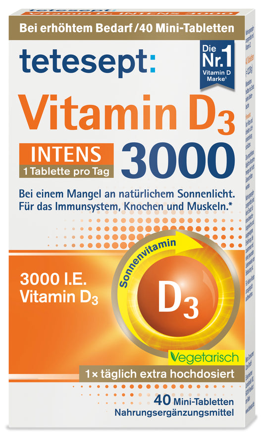 Vitamin D3 3000 Intens