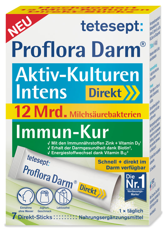 Proflora Darm® Aktiv-Kulturen Intens Direkt Sticks