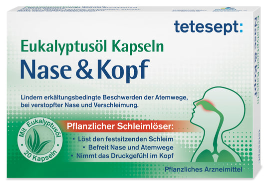 Eukalyptusöl Kapseln Nase & Kopf