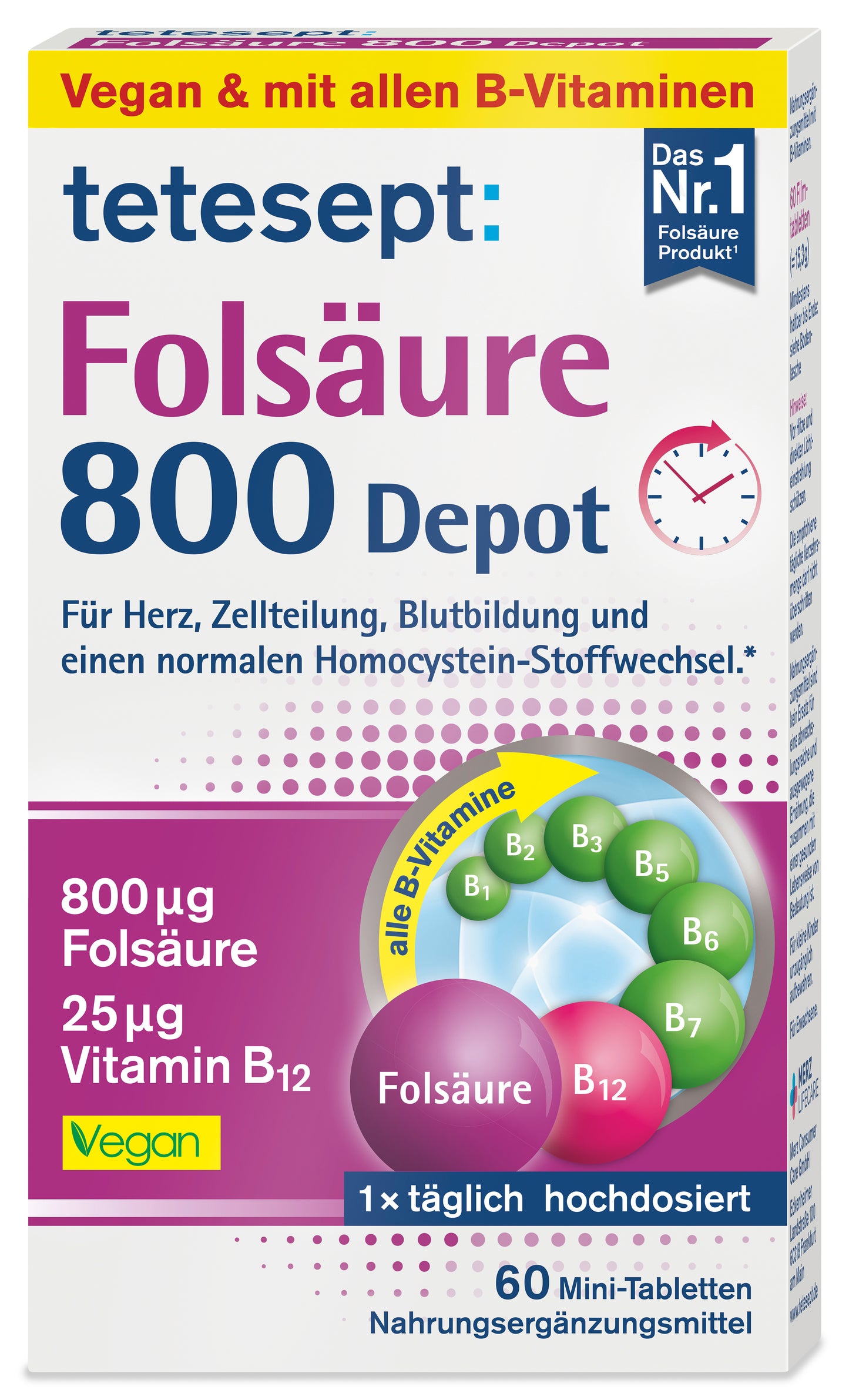 Folsäure 800 Depot