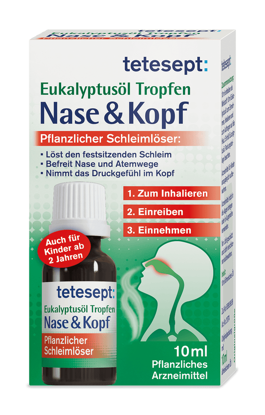 Eukalyptusöl Tropfen Nase & Kopf