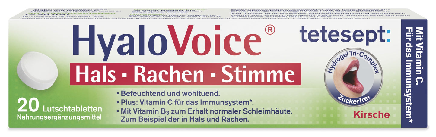 HyaloVoice® Hals Rachen Stimme