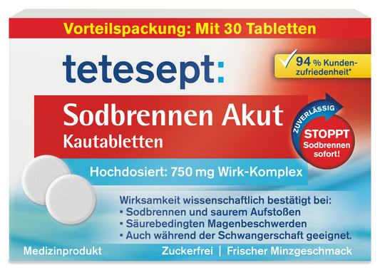 Sodbrennen Akut Kautabletten